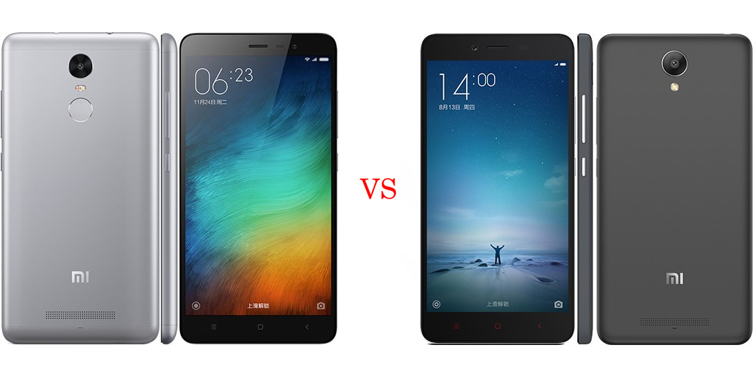 Xiaomi Redmi Note 3 versus Xiaomi Redmi Note 2 1